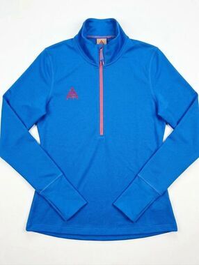 ☔️🔸️NWT Nike All Condition Gear Imperial Blue Thermal Long Sleeve Top Large